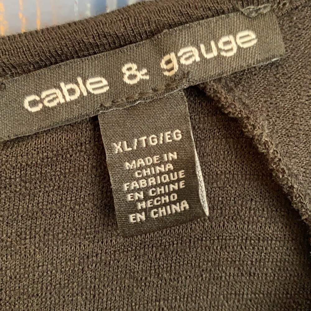 CABLE & GAUGE Top - Picture 4 of 5